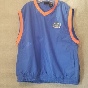 Florida Gators Vest Men's Size XL  Sleeveless Pullover Side Zippers 1777